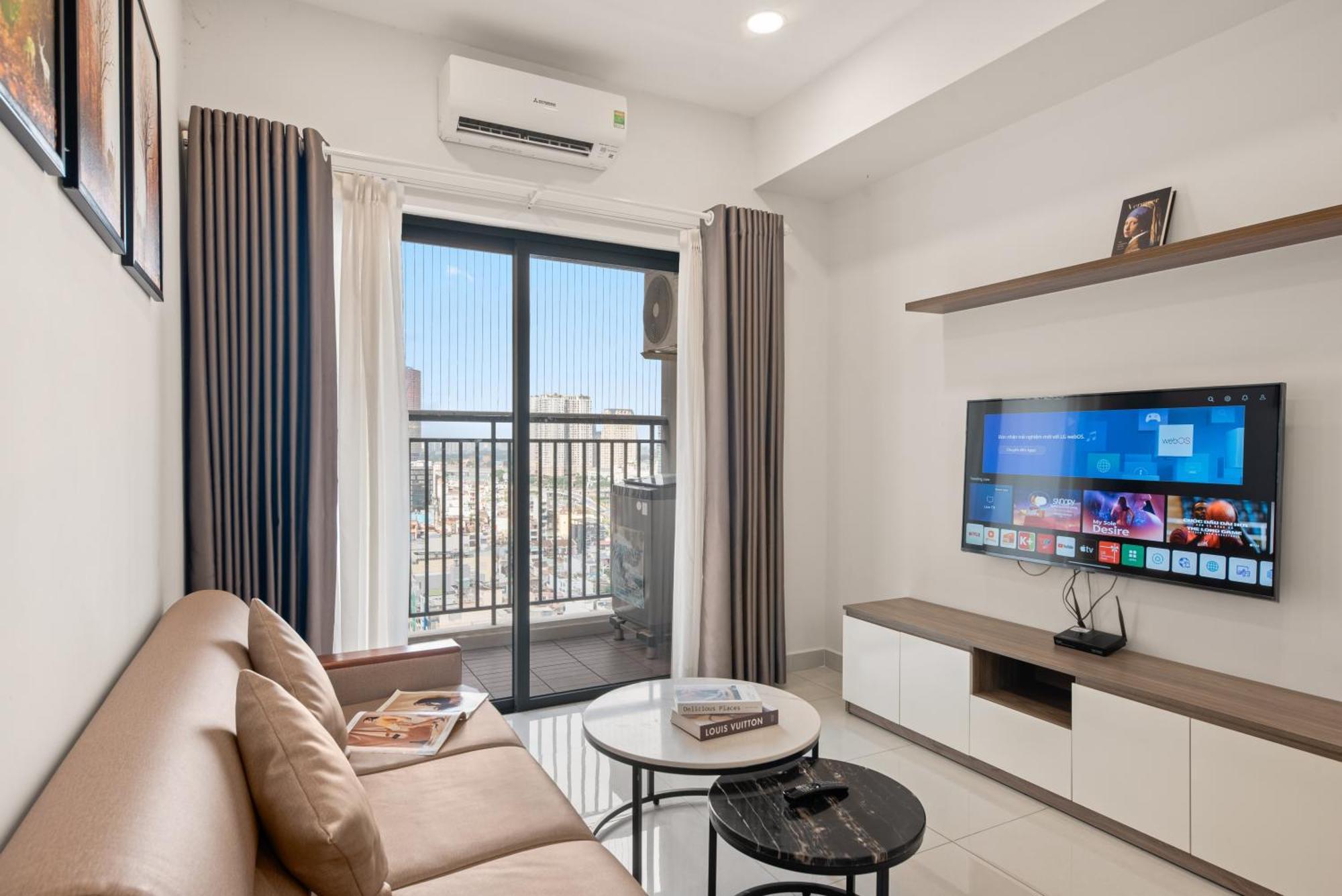 Smile Home - Soho Apartment Balcony - Modern Comfortable Ho Chi Minh City Exterior photo